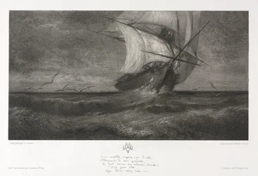 Le vaisseau fantôme, ou Sur les vagues