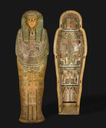 Cercueil de Bakenmut, fin de la XXIe au début de la XXIIe dynastie, vers 1000-900 av. J.-C.