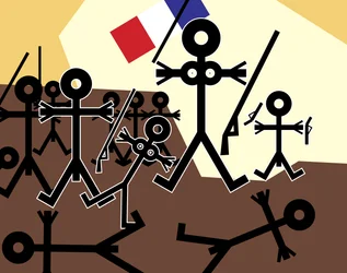 La Liberté guidant le peuple Icône