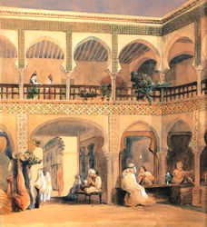 Bazar à Orléans, années 1840