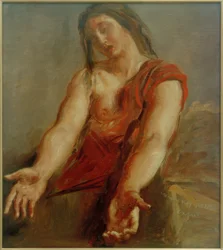 Femme implorante (Étude)