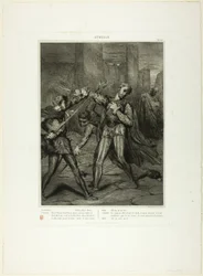 Vilain, tu meurs, planche dix de Othello
