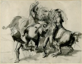 Attribué à Théodore Géricault - Esquisse d