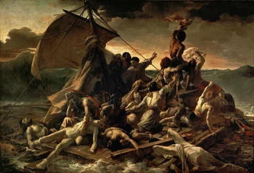 Français :  Le Radeau de La Méduse The Raft of the Medusa