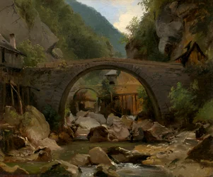 Ruisseau de montagne en Auvergne