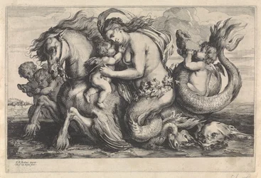 Triomphe de Galatée (Mythologische figuren)