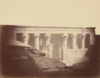Vue de Face de la Salle Principale du Temple d