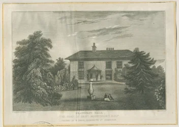 Checkley - Beauhurst Hall, nd [c 1820-1830]