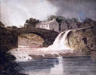 Pont et cascade, c.1800-30