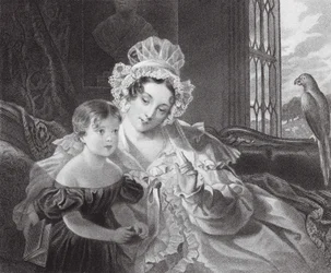 Pas tout à fait attentif (gravure)