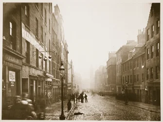 High Street, Glasgow, vers 1878
