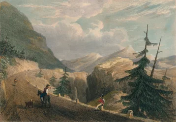 Fort Lesseillon, près de Bramante, 1827