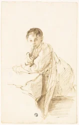 Enfant avec instrument de musique