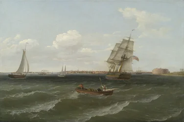 Port de New York, 1813