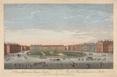 Vue de Grosvenor Square, Londres