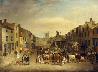 La foire de Skipton de 1830