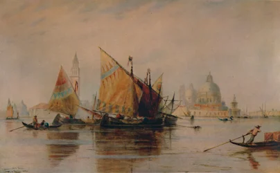 Santa Maria della Salute, Venise, 1880