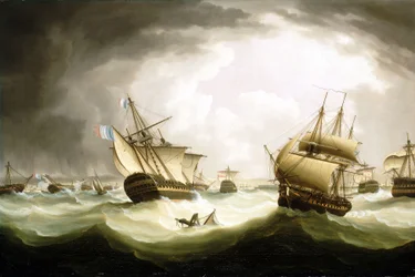 La bataille de Trafalgar, 21 octobre 1805, fin de l
