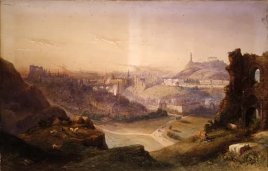 Édimbourg depuis Salisbury Crags