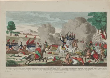 La Bataille de Friedland. Une charge de la garde Leib russe le 14 juin 1807 (1808)