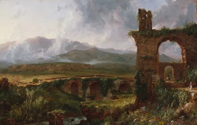Vue près de Tivoli le Matin, 1832.