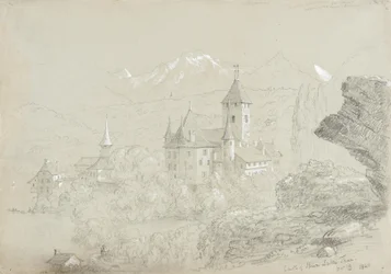 Château de Spiez, 1841