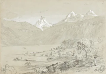 Paysage avec la Jungfrau