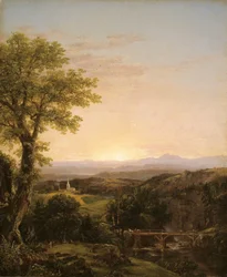 Paysage de la Nouvelle-Angleterre