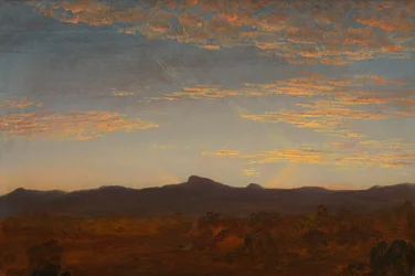 Étude pour "Catskill Creek"