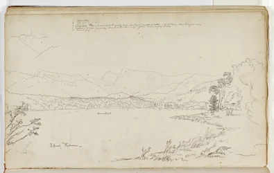 La tête de Windermere, Lake District, Angleterre, 1829