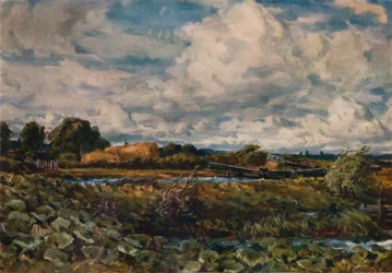 Écluse sur le Kennet, 1889
