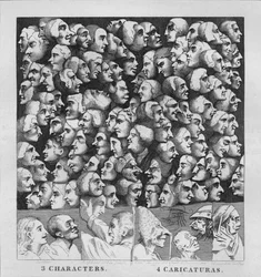 Personnages et Caricatures, 1807
