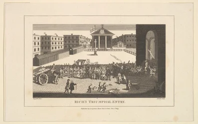 La gloire de Rich, ou son entrée triomphale à Covent Garden, décembre 1732, 1er novembre 1809