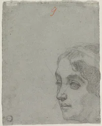 Tête de femme (verso)