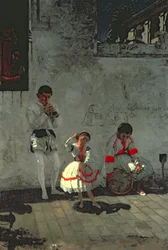 Scène de rue à Séville