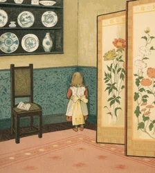 Vie domestique : Enfant au coin des cancres