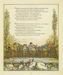 Vers illustrés par une image de personnes sur un pont