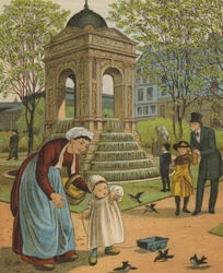 Paris : la Fontaine des Innocents