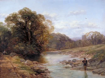 Un ruisseau sylvestre, 19ème siècle