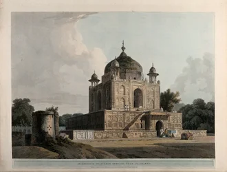 Musolée de Sultan Purveiz, près d
