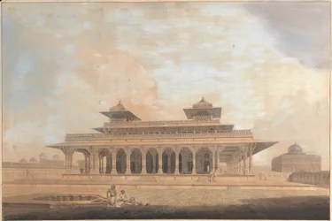 Partie du palais à Allahabad