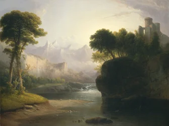 Paysage imaginaire, 1834