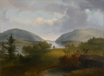 Le fleuve Hudson à Bear Mountain