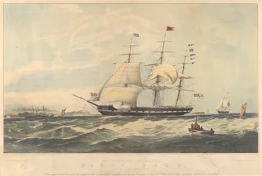 Le célèbre Clipper Ship Marco Polo