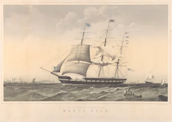Le célèbre Clipper Ship Marco Polo