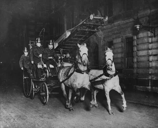 Brigade de pompiers, 2 avril 1914