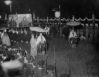 Funérailles du Mikado, septembre 1912