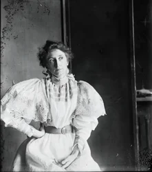 Jennie Dean Kershaw Mme Samuel Murray, vers 1897