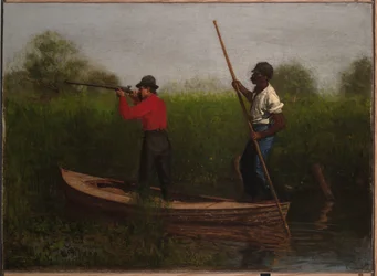 Chasse aux râles sur le Delaware