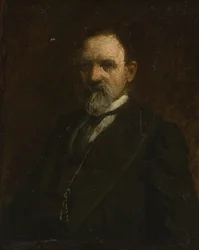 Étude pour « Portrait de Joshua Ballinger Lippincott »